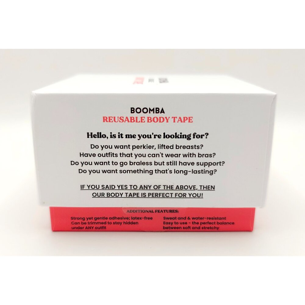 NWT Boomba Reusable Body Tape (Beige) for Breast Lift and Body Support - Picture 5 of 12